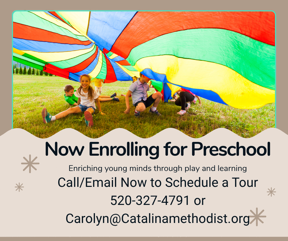 Now Registering for PreSchool
