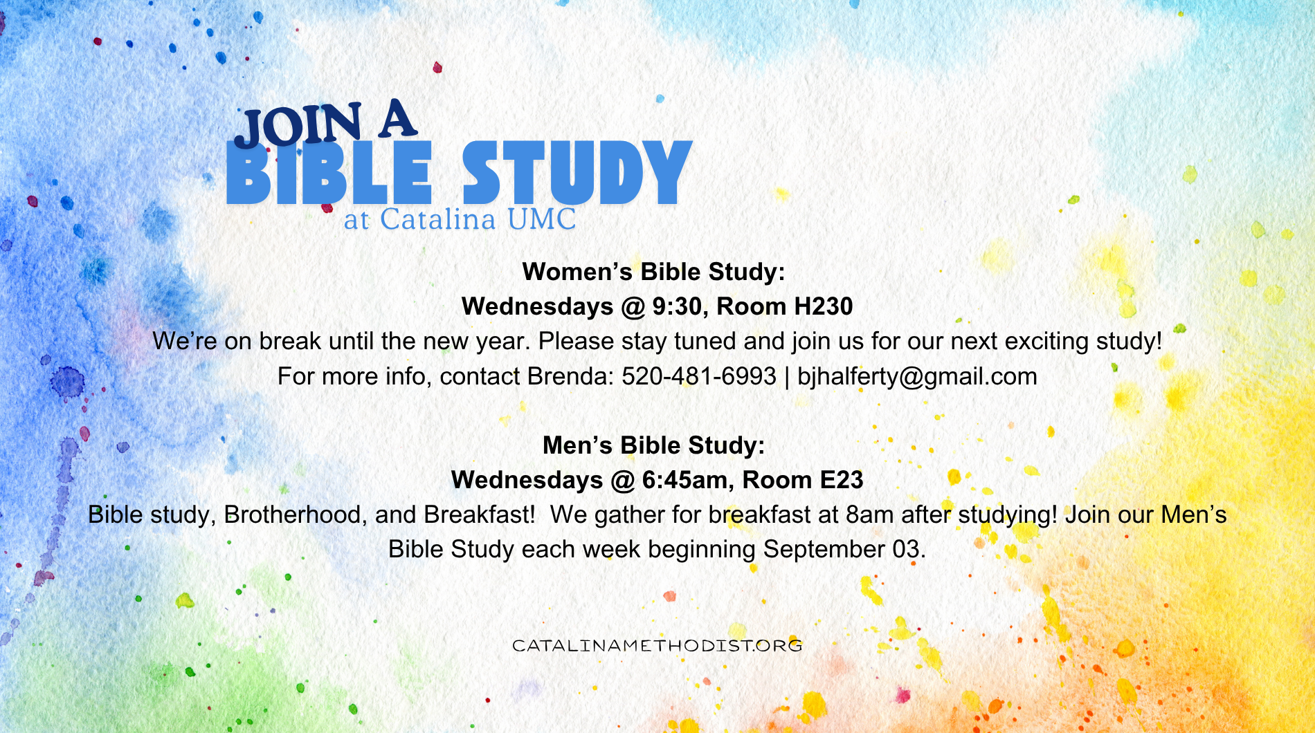 Why Join a Bible Study?