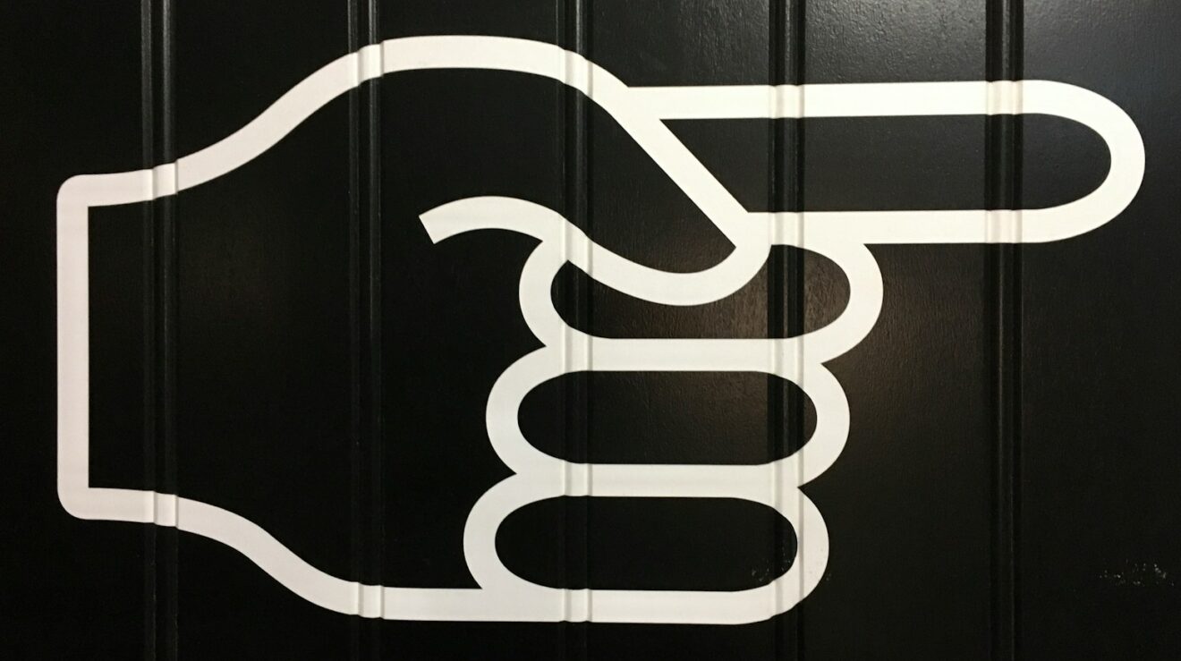 black and white heart print textile